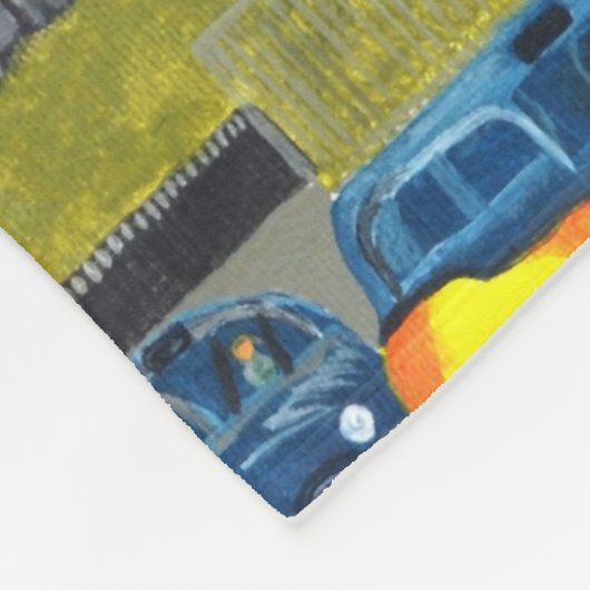 Big Ben London Fleece Blanket (Ecke)