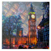 Big Ben London Fliese (Vorderseite)