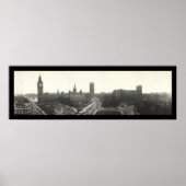 Big Ben London Foto 1919 Poster (Vorne)