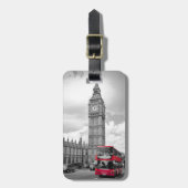 Big Ben London Gepäckanhänger (Vorderseite vertikal)