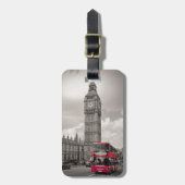 Big Ben London Gepäckanhänger (Vorderseite vertikal)