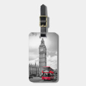 Big Ben London Gepäckanhänger (Vorderseite vertikal)