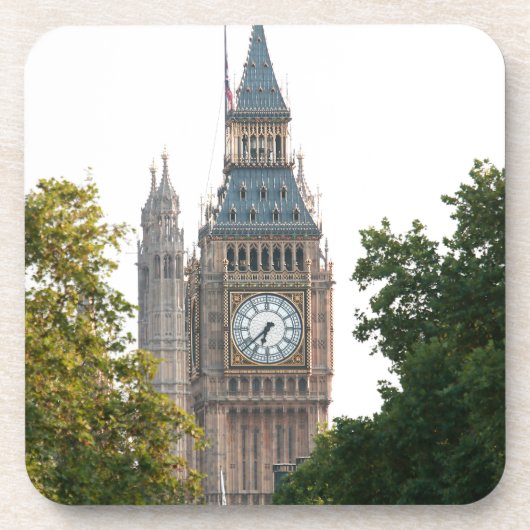 Big Ben London Getränkeuntersetzer (Vorderseite)