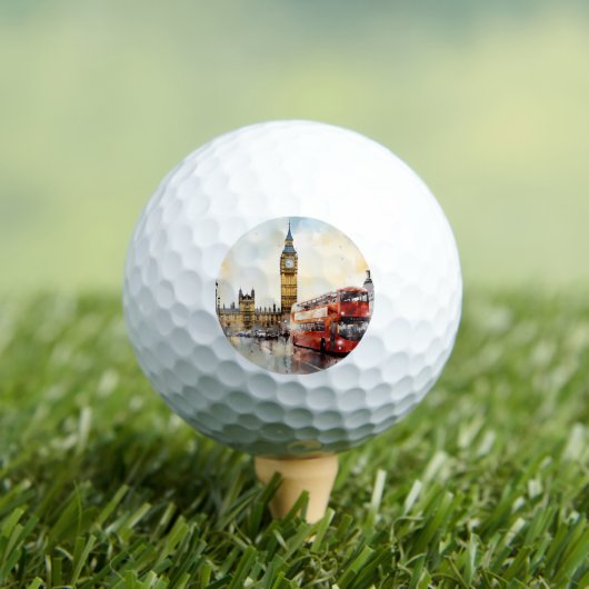 Big Ben, London. Golfball (Insitu T-Shirt)
