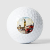 Big Ben, London. Golfball (Vorderseite)