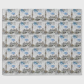 Big Ben, London, Großbritannien Geschenkpapier (Flach)