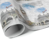 Big Ben, London, Großbritannien Geschenkpapier (Rolleneckpunkt)
