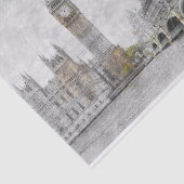 Big Ben, London, Großbritannien Seidenpapier (Ausschnitt)