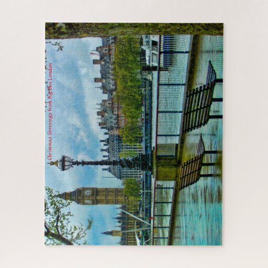 Big Ben London. Jigsaw Puzzle (Vertikal)