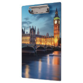 Big Ben, London. Klemmbrett (Links)