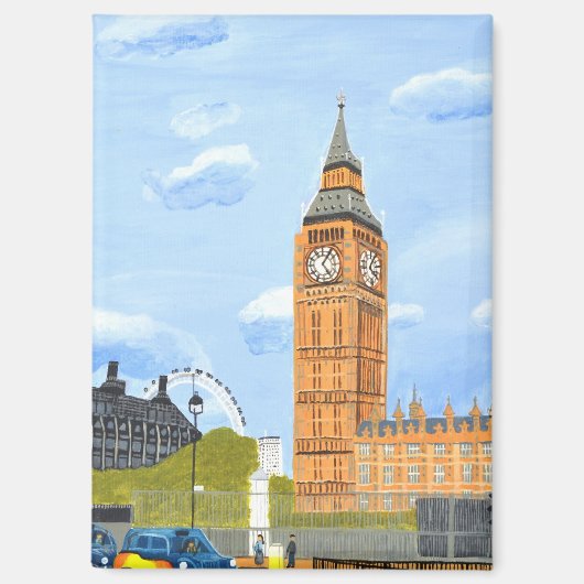 Big Ben London Magnet (Vorderseite)