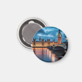 Big Ben, London. Magnet (Vorderseite/Rückseite)