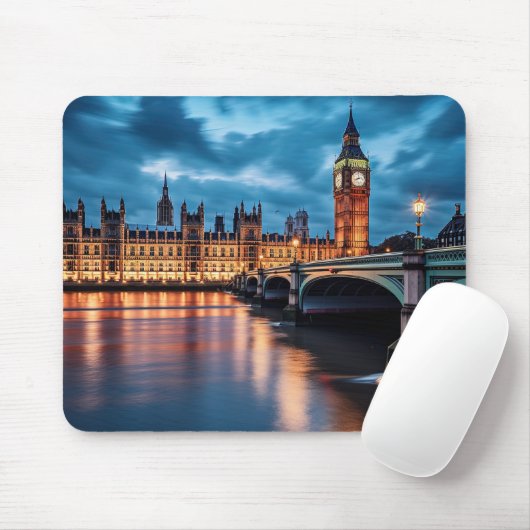 Big Ben, London. Mousepad (Mit Mouse)