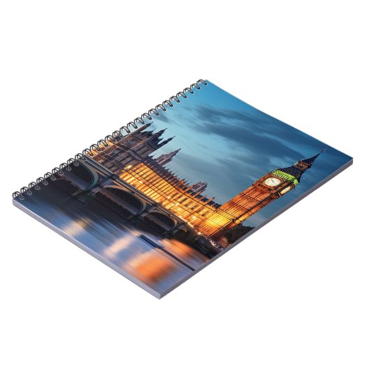 Big Ben, London. Notizblock (Linke Seite)