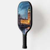 Big Ben, London. Pickleball Schläger (Links)