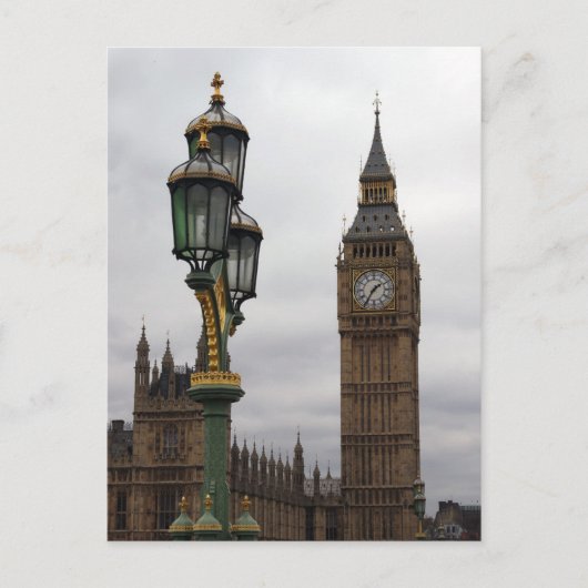 Big Ben - London - Postcard Postkarte (Vorderseite)