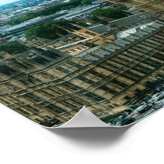 Big Ben London Poster (Ecke)