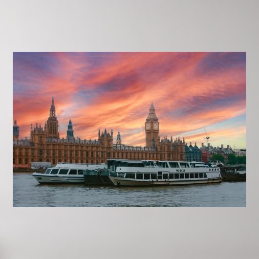 Big Ben, London Poster (Vorne)