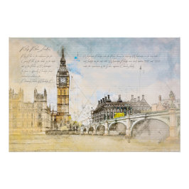 Big Ben London Poster