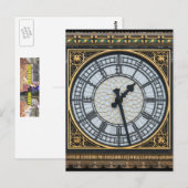 Big Ben London Postkarte (Vorne/Hinten)