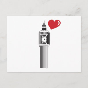 BIG BEN LONDON POSTKARTE