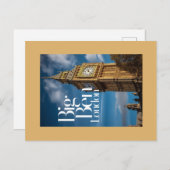 Big Ben London Postkarte (Vorne/Hinten)