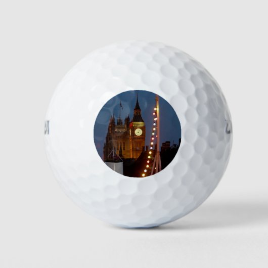 Big Ben London Pro Foto Golfball (Vorderseite)