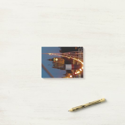 Big Ben London Pro Foto Post-it Klebezettel (Auf Schreibtisch)