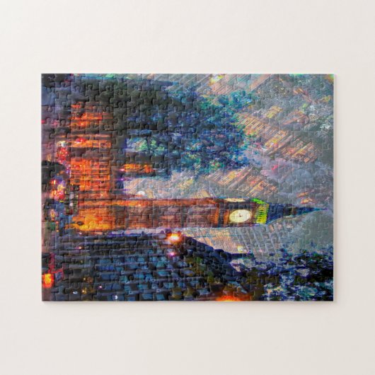 Big Ben. London Puzzle (Horizontal)