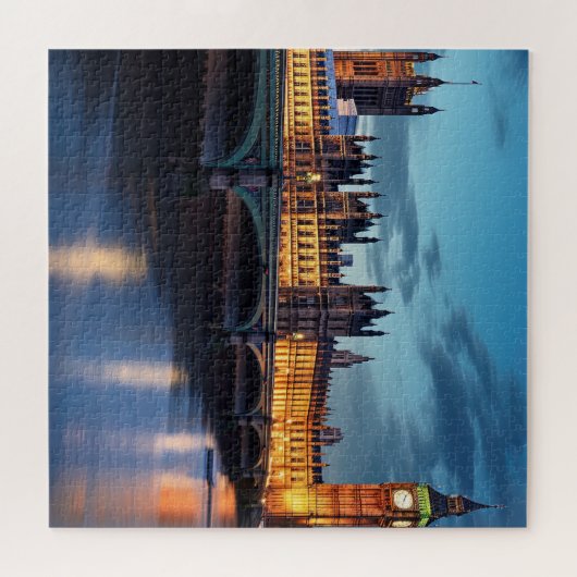 Big Ben, London. Puzzle (Horizontal)