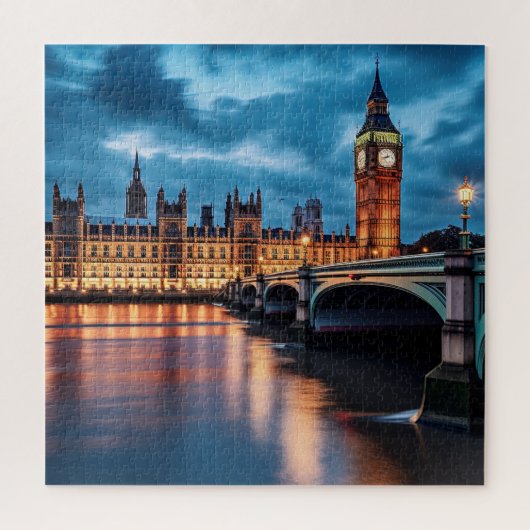 Big Ben, London. Puzzle (Vertikal)