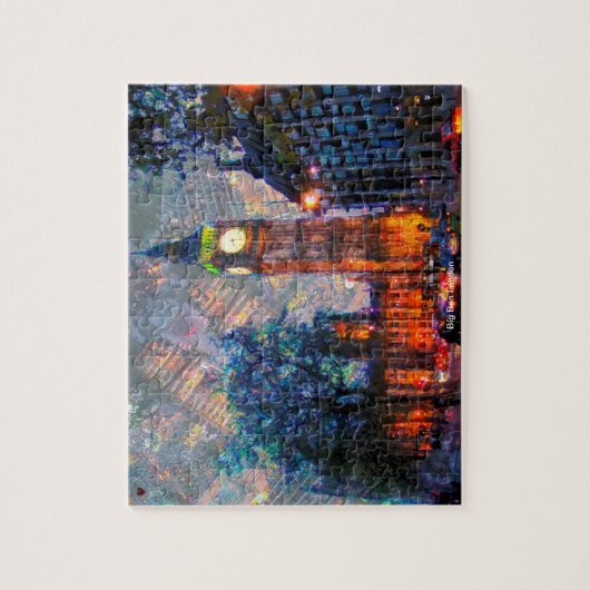 Big Ben London Puzzle (Vertikal)