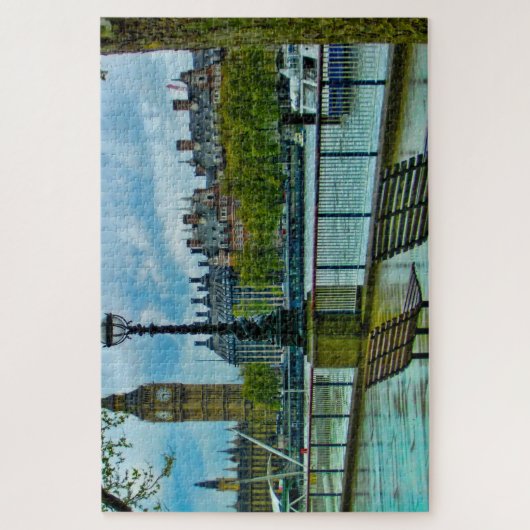 Big Ben London. Puzzle (Vertikal)