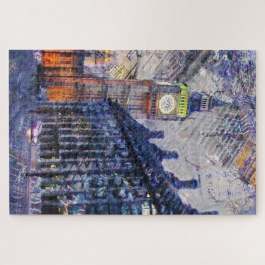 Big Ben London. Puzzle (Horizontal)