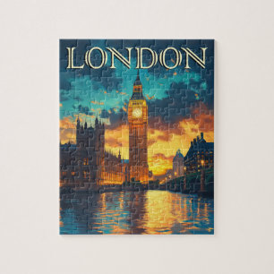 Big Ben, London Reise Puzzle