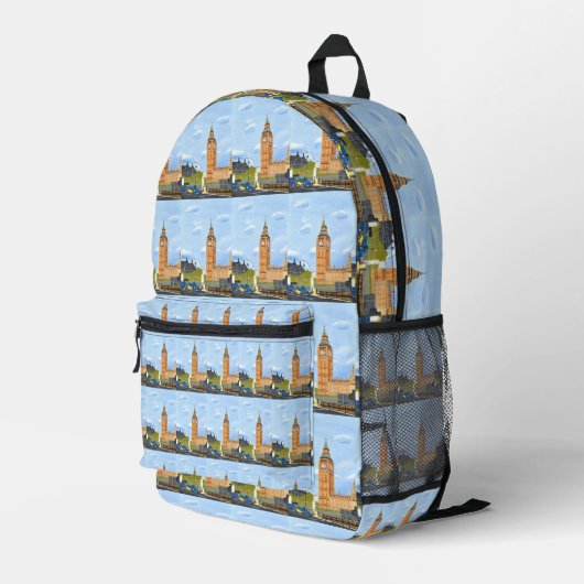 Big Ben London Rucksack (Rückseitige Ecke Rechts)