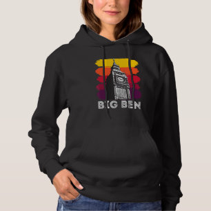 Big Ben London Sehenswürdigkeit Sightseeing in Eng Hoodie