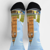 Big Ben London Socken (Oben)