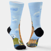 Big Ben London Socken (Gewinkelt)