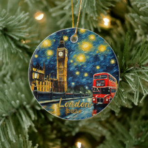 Big Ben London Souvenir Keramik Ornament