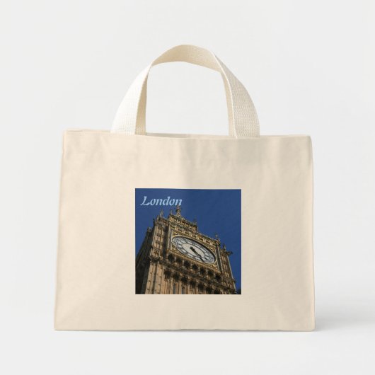 Big Ben - London-Tasche Mini Stoffbeutel (Vorne)