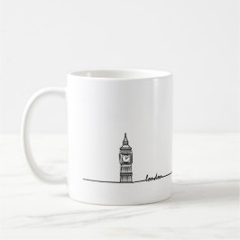 Big Ben London Tasse, Big Ben Tasse, London Gesche Kaffeetasse