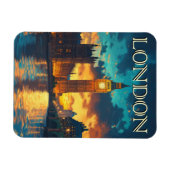 Big Ben, London Travel Magnet (Horizontal)