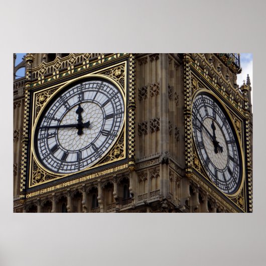 Big Ben London Travel nah Poster (Vorne)