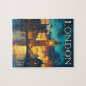 Big Ben, London Travel Puzzle (Horizontal)