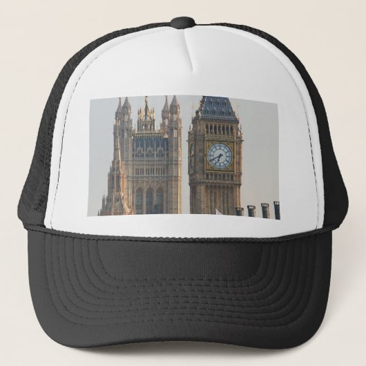 Big Ben LONDON Truckerkappe (Vorderseite)