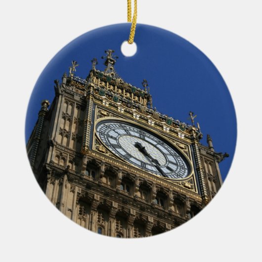 Big Ben - London-Verzierung Keramikornament (Vorne)