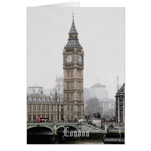 Big Ben London (Watercolor) (Vorne)
