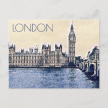 Big Ben London Watercolor
