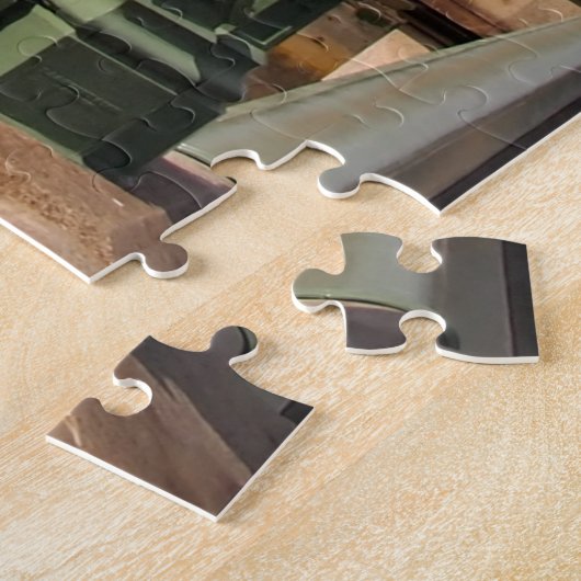 Big Ben mit Licht in London Puzzle (Seite)